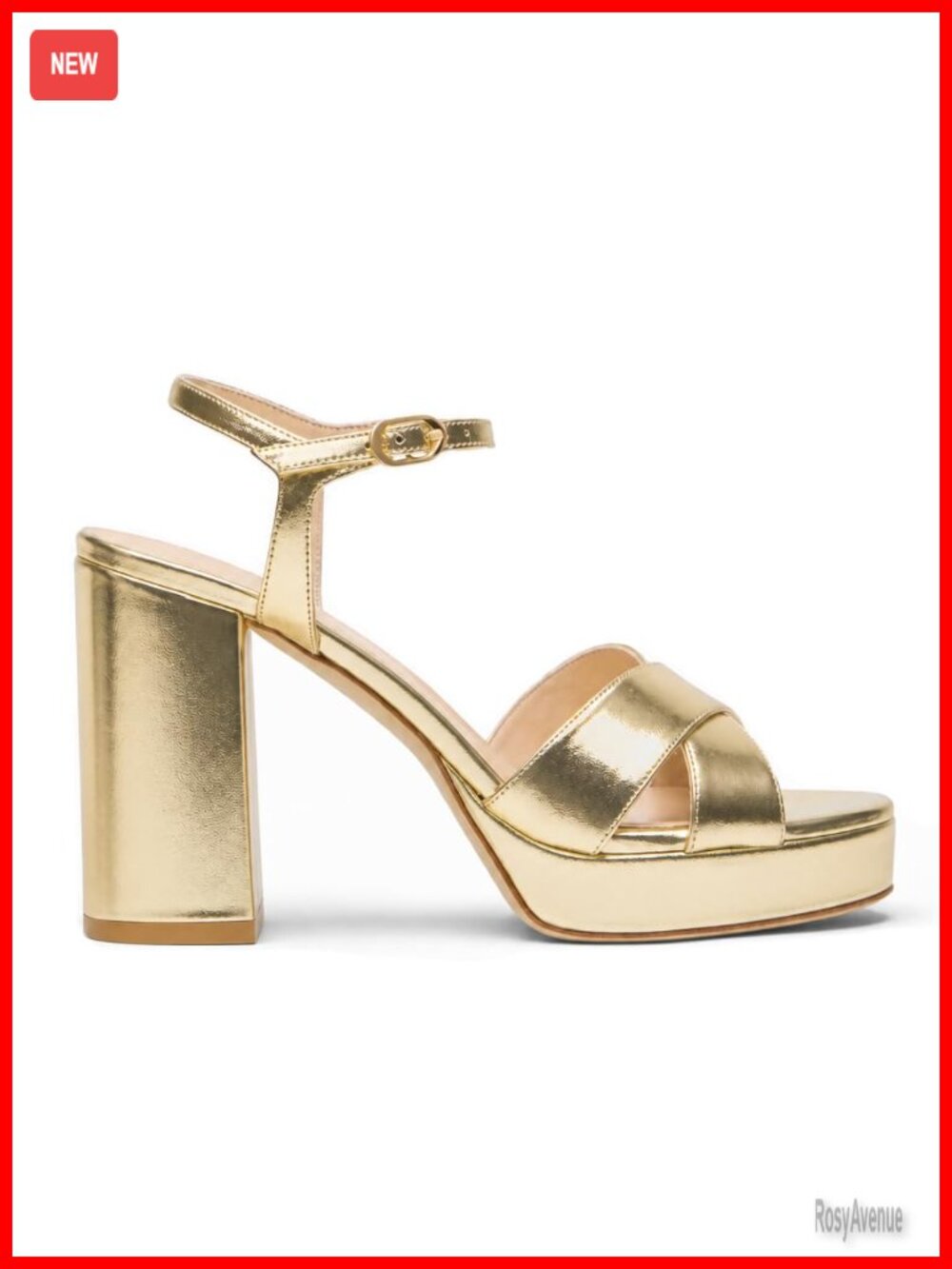 Erocalli Platform Heels Women Block Chunky High Heeled Open Toe Sandals